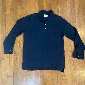 Drake's Blue Long Sleeve